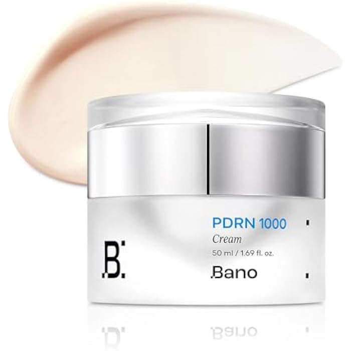 BANO PDRN 1000 Cream - PDRN & Collagen Firming Cream for Loose Skin | Face Moisturizer for Sensitive Skin | Bakuchiol for Skin Elasticity | Korean Skin Care | Fragrance-Free | 1.69 fl oz - Image 1
