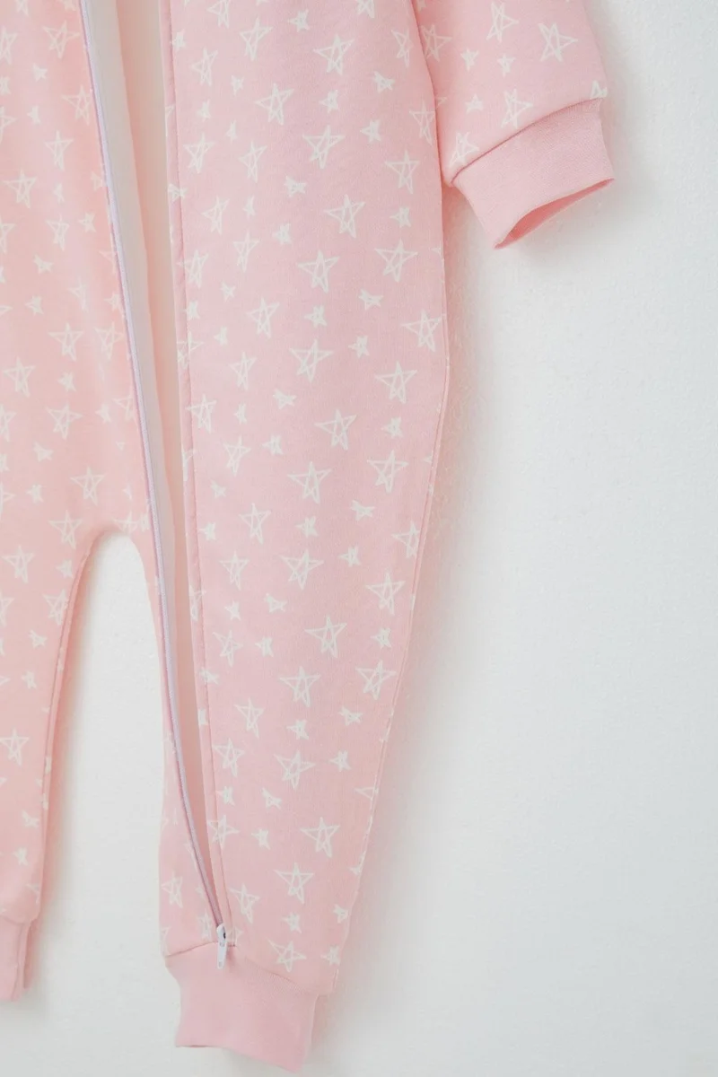 Luggi Baby Girl Sleeping Bag Star Patterned 1-6 Years, Pink
