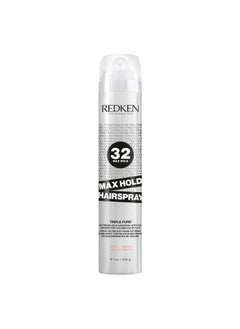REDKEN Redken Max Hold Neutral Hairspray 32 | Extreme Maximum High Hold Hairspray | Long-Lasting Lift & Frizz Control | For All Hair Types | Neutral Fragrance  - Image 1