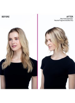 REDKEN Redken Max Hold Neutral Hairspray 32 | Extreme Maximum High Hold Hairspray | Long-Lasting Lift & Frizz Control | For All Hair Types | Neutral Fragrance  - Image 3