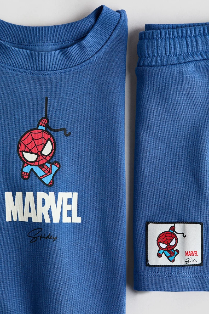 H&M  2-piece printed sweatshirt set for Kids | Best Price UAE