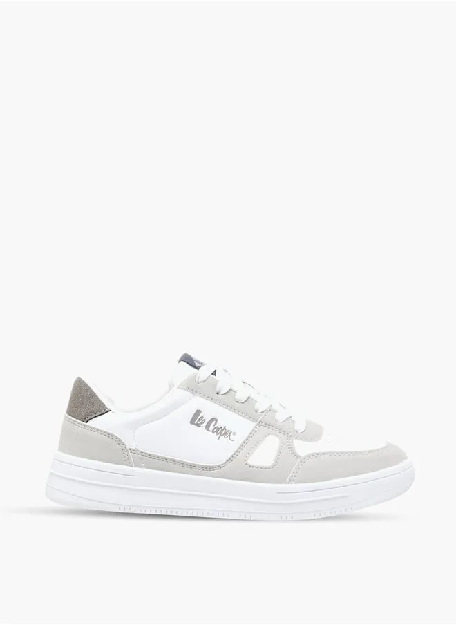 Lee Cooper Women's Panelled Sneakers with Lace-Up Closure