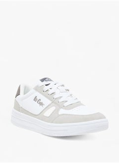 Lee Cooper Women's Panelled Sneakers with Lace-Up Closure  - Image 2