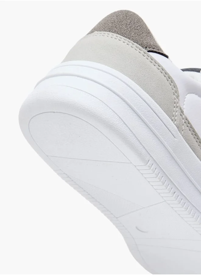 Lee Cooper Women's Panelled Sneakers with Lace-Up Closure