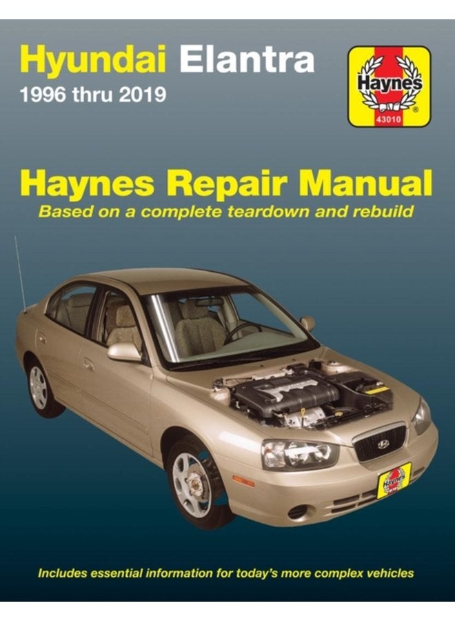 Hyundai Elantra 1996 2019 USA 1996 to 2013 - Paperback