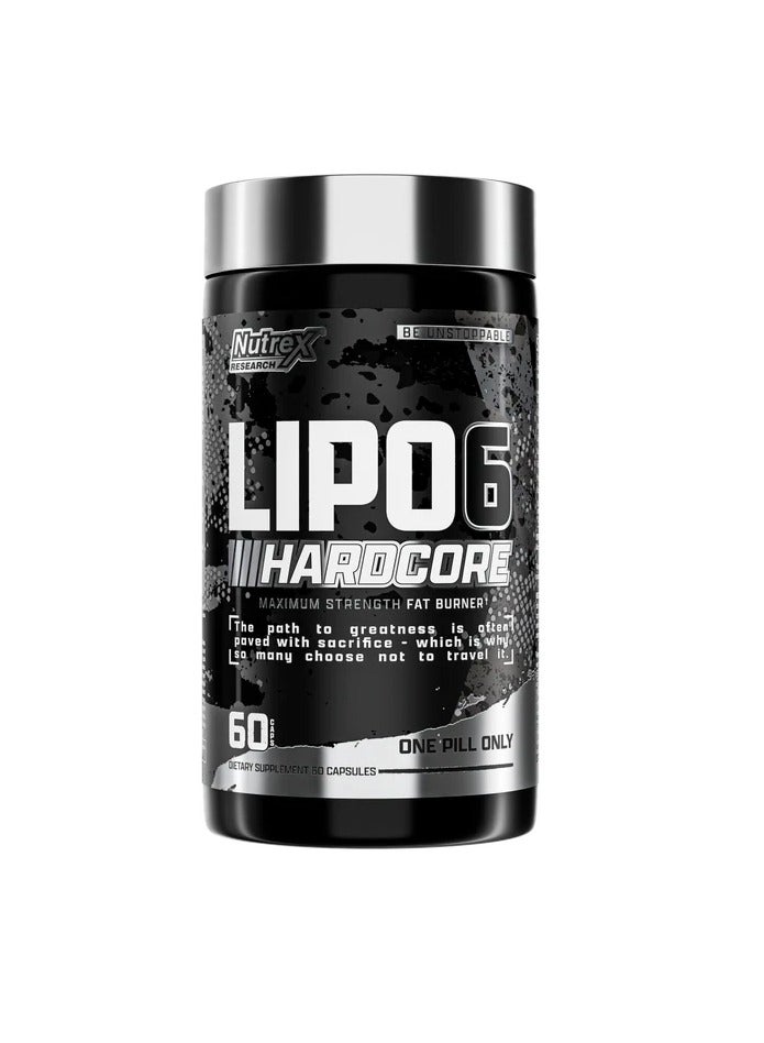 Nutrex Research Nutrex Lipo Hardcore 60 Capsules  - Image 1