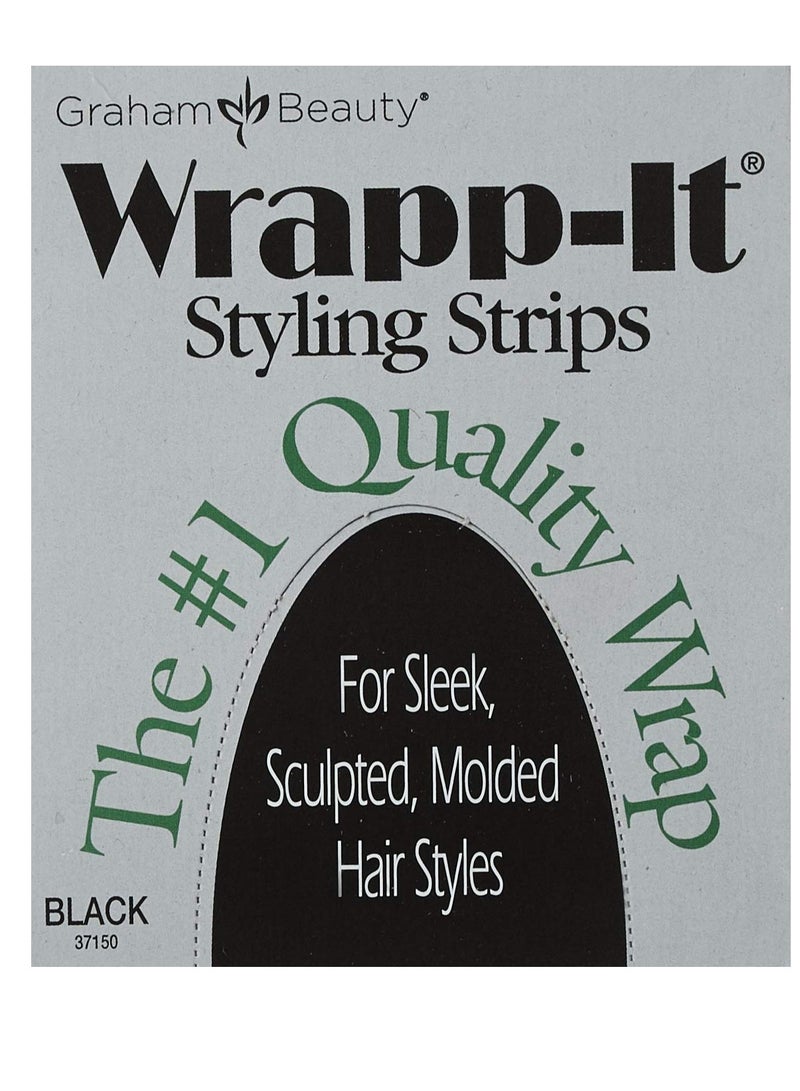 Graham Graham Beauty Wrapp-it Styling Strips, Black - Image 2