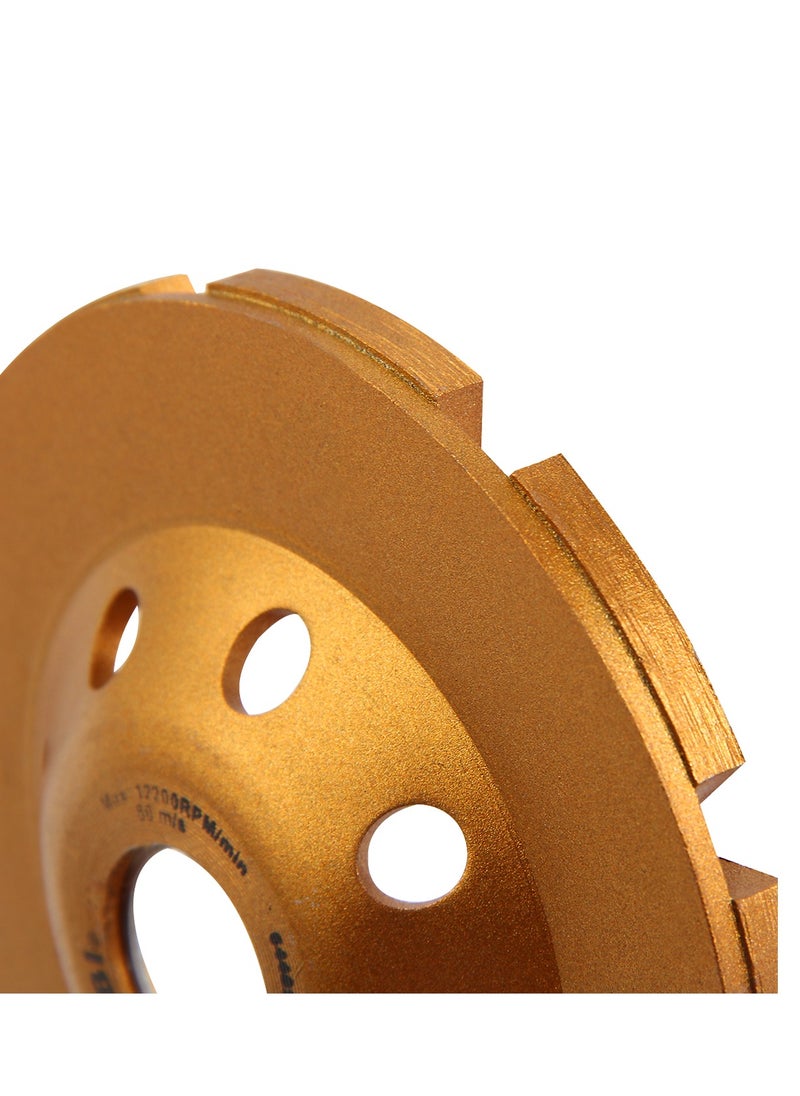 KSEIBI 4-1/2-Inch Diamond Cup Wheel Double Raw for Concrete. Diamond Grinding Discs for Polishing and Cleaning Stone, Cement, Marble, Rock, Granite, Porcelain, Tile Removal, Angle Grinder Discs.  - Image 5