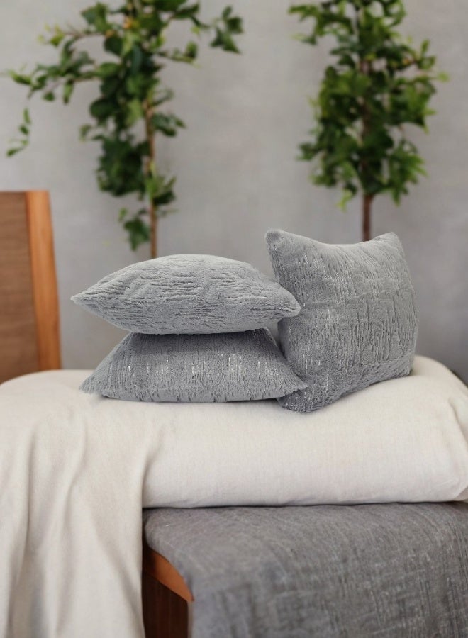 Inrest Home Pillow Cover Grey - INREST 45*45cm