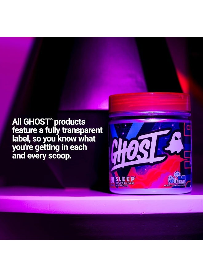 Ghost Sleep Dietary Supplement, Blue Dream - Recovery & Rest With Premium Ingredients Including Melatonin, Colostrum & Ashwagandha – Supports Sleep Quality - Gluten-Free & Sugar-Free - Image 5