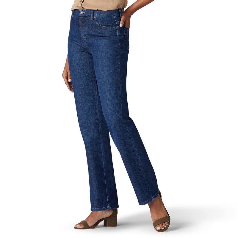 LEE Relaxed Fit Straight Leg Jean, Meridian, 16 Long - Image 1