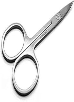 OR Stainless Steel Scissor with Curved Sharp Edge Blades for Eyebrow, Facial Hairs and Eyelashes 2986 