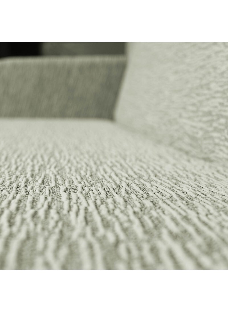 Tuchmall - Sofa Cover Made of Quality Jacquard Fabric Sofa Bed Cover Washable for 3 People - Image 1