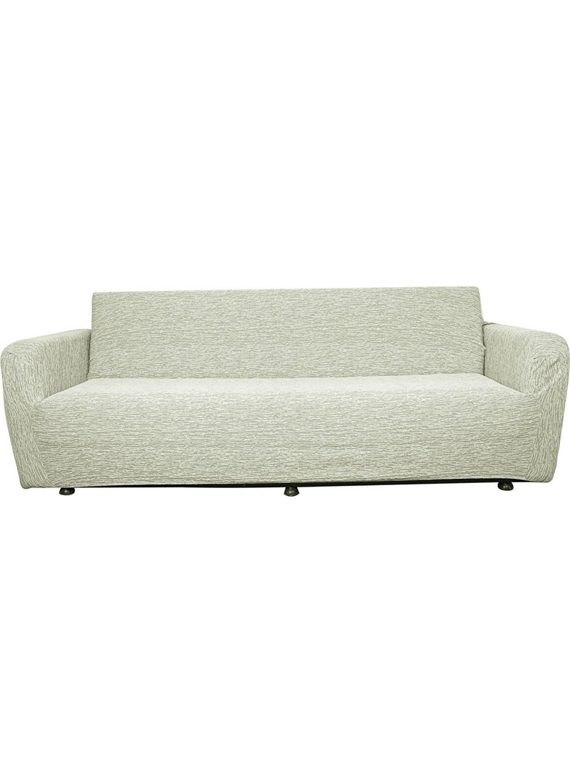 Tuchmall - Sofa Cover Made of Quality Jacquard Fabric Sofa Bed Cover Washable for 3 People - Image 1
