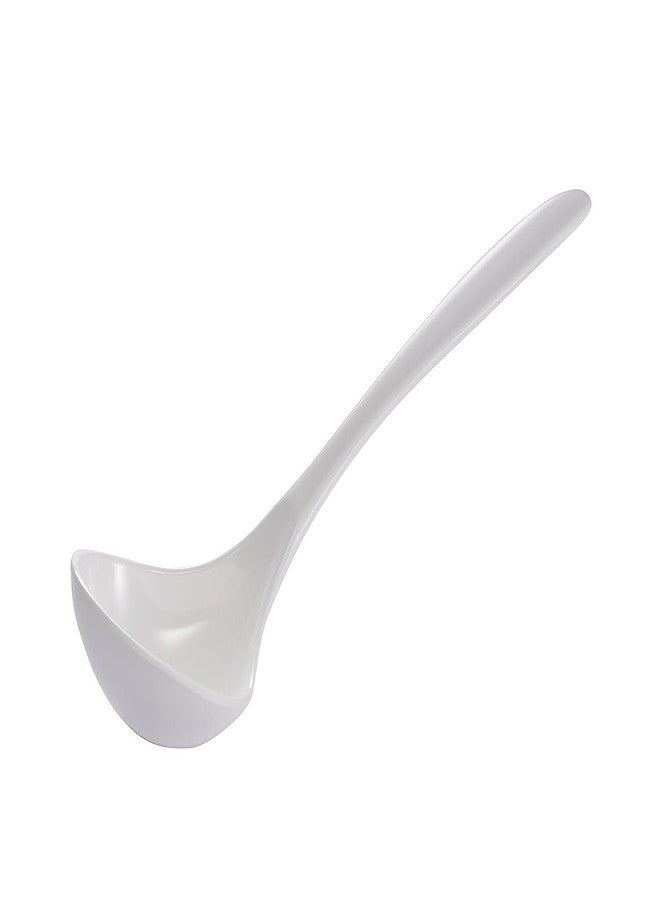 Gourmac White Melamine Ladle 7.5"