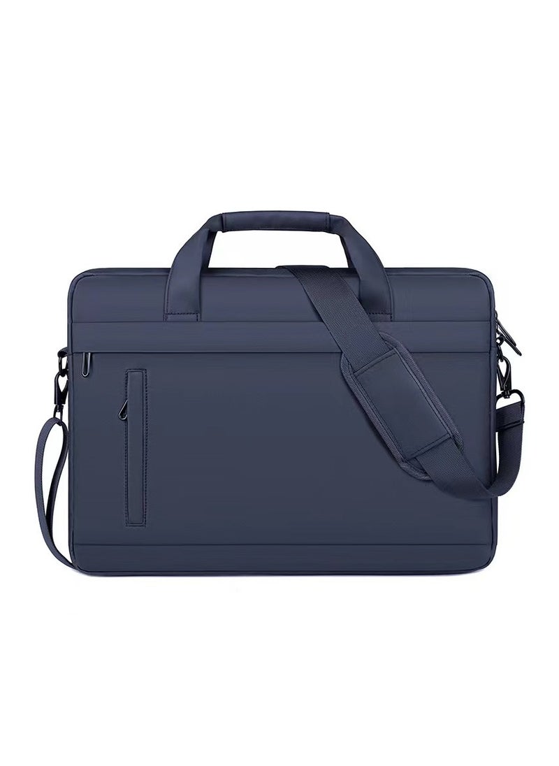 Joyelink - Laptop Bag for Men or Women 15.6 Inch Computer Bag Briefcase Laptop Case Shoulder Bag with Strap Computer Cases Messenger Bag handbag for Travel/Business(dark blue) - Image 1
