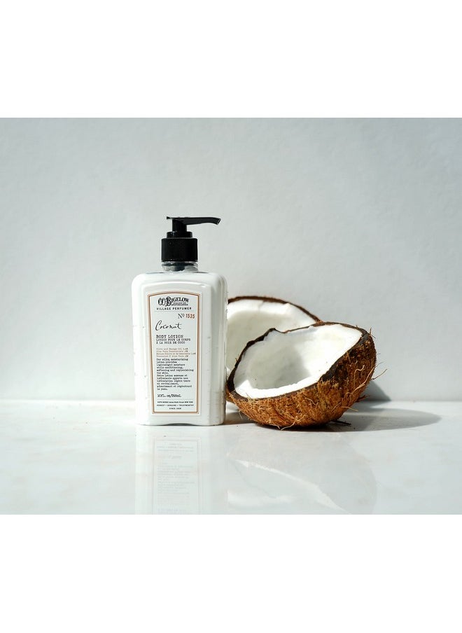 C. O. Bigelow C.O. Bigelow Coconut Moisturizing Body Lotion For Women And Men Village Perfumer Lotion With Olive Oil Borage Oil And Aloe Vera 10 Fl Oz  - Image 3