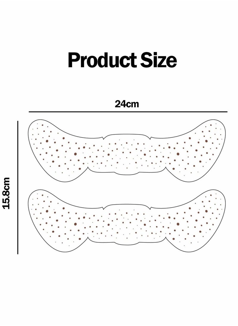 Excefore Freckles Temporary Tattoos, 6 Sheets 12 Pcs Face Temporary Tattoo Stickers Waterproof Natural Looking Fake Tattoos Freckle Patch, Makeup Accessories for Women  - Image 3