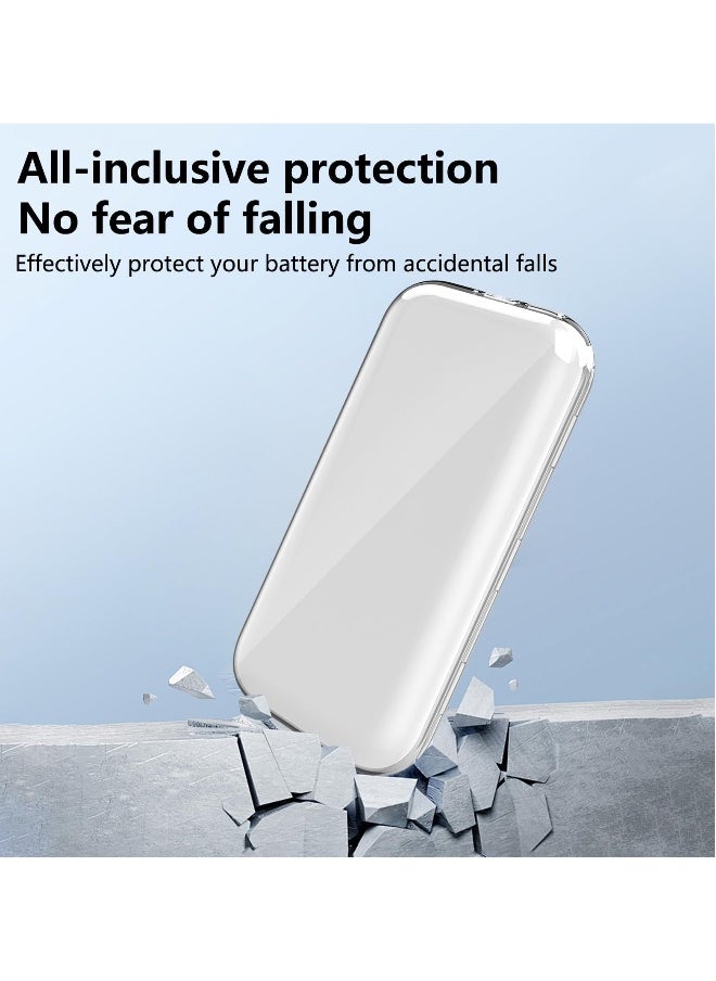 Generic - Battery Protective case Suitable for Apple Vision Pro, Portable Battery Accessories Case, Anti-Drop, Anti-Scratch, TPU Material Soft case, Suitable for Apple VR Visual Pro Battery Accessories - Image 1