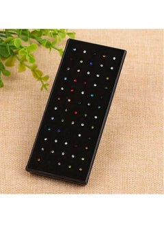 KUAZIVI 60pcs Stainless Steel Nose Stud 1.8mm Size Nose Rings Studs  - Image 3