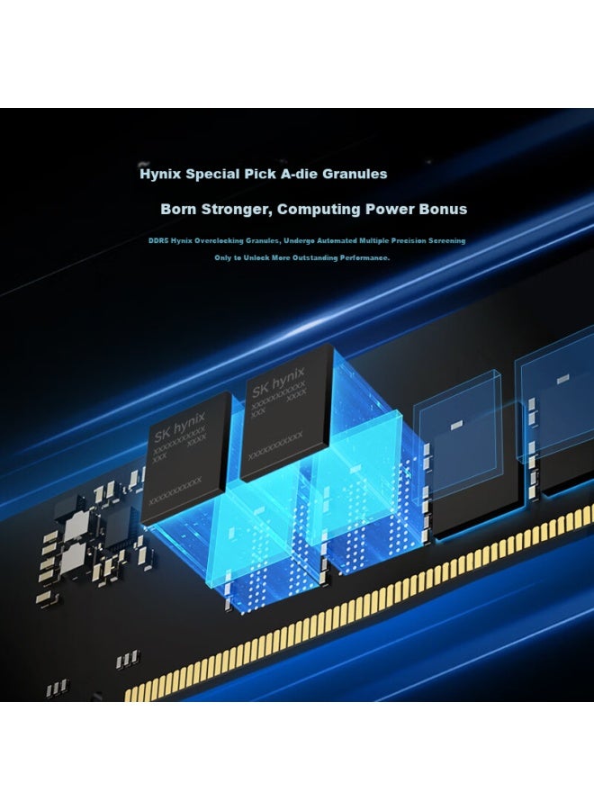 Biwin 32gb Kit Ddr5 6000mhz Desktop Memory Module Shikong Xingzhe Dw100 Dazzling Rgb Light Bar White Ai Pc Computer Accessory - Image 2