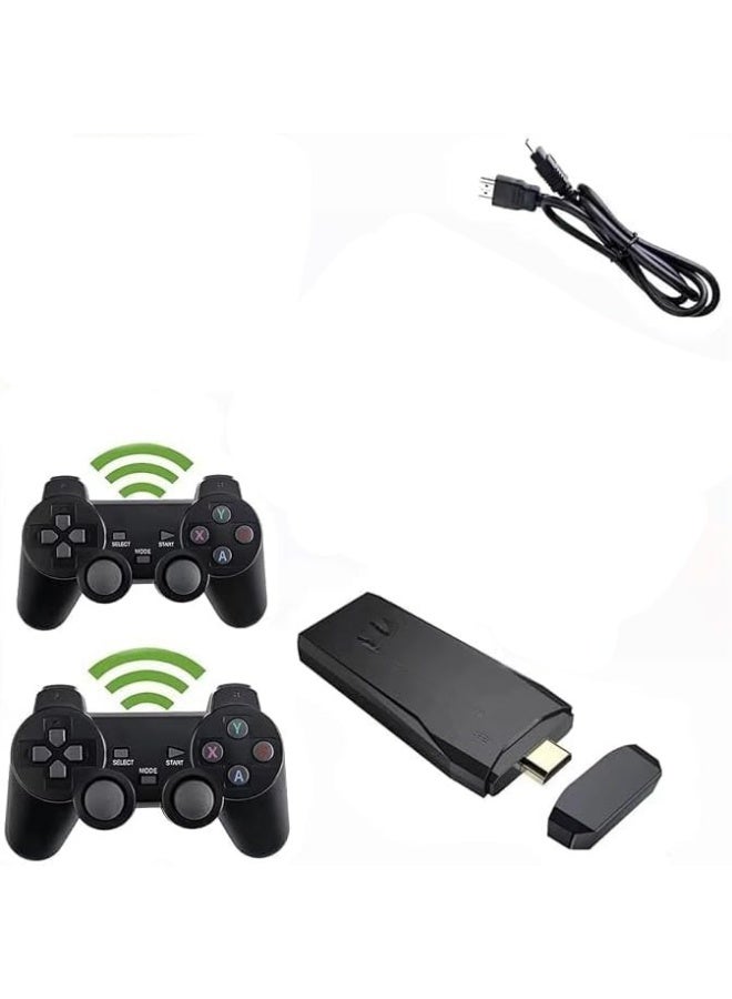 Wireless Retro Game Stick - 15000 Classic 8-Bit Games - 4K HDMI Output - Dual Player Plug & Play Video Game Console - Image 1