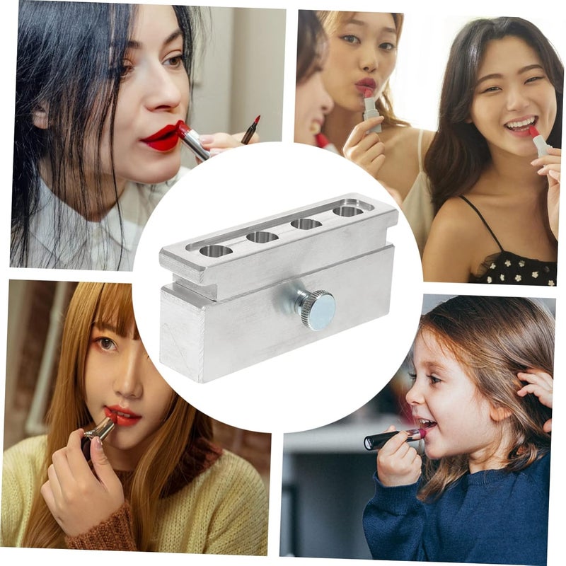Outanaya Aluminum Alloy Lipstick Molding Tool Diy Lip Balm Kit Lip Gloss Mold High-gloss Lipstick Maker - Image 5