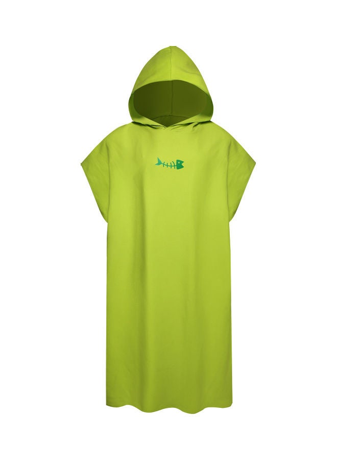 NIBEMINENT Quick-Dry Robe With Hood Microfiber Beach Blanket 23.00x3.00x20.00cm