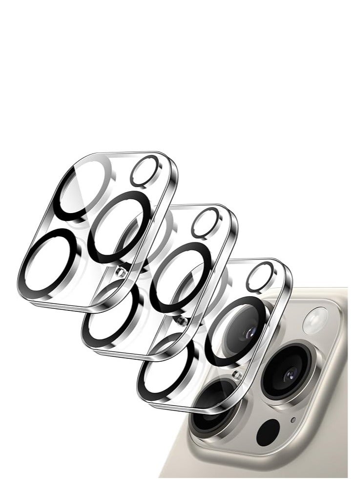 Devon iPhone 15 Pro Camera Protector Tempered Glass Sticker - Image 1
