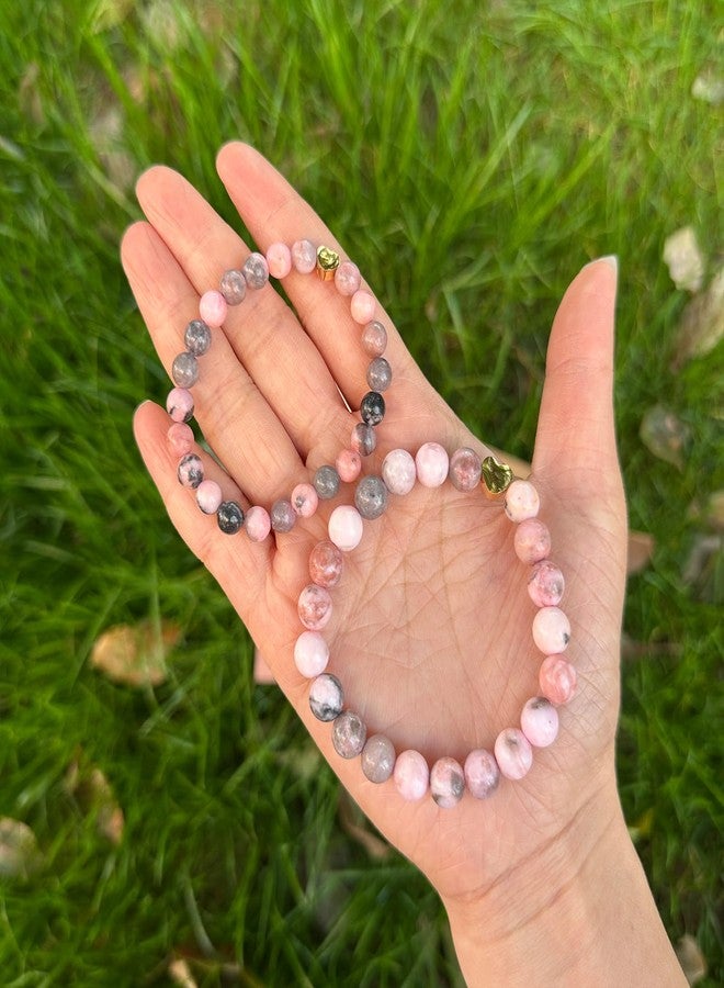 DOLLESS Mother Daughter Bracelets for Mama Me Matching Heart Mom Daughter Bracelets for Mother's Day Gift (Pink) - Image 3