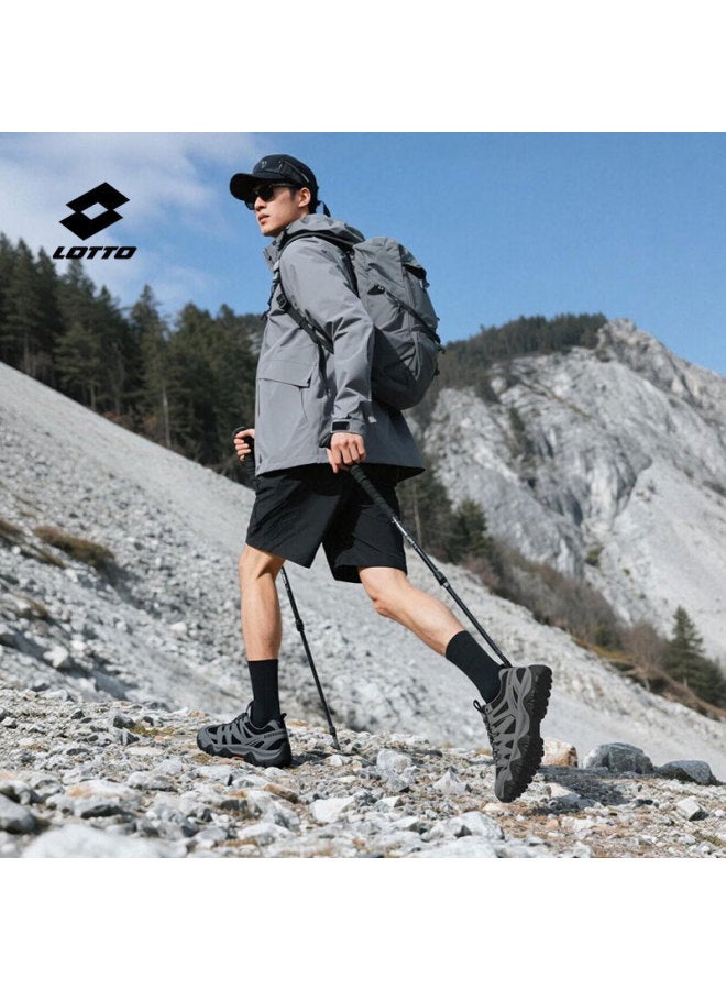 Lotto Rock Sheep Uni Spring Breathable Anti-slip Outdoor Hiking Trail Running Shoes Modern Gray Size 41 - Image 4