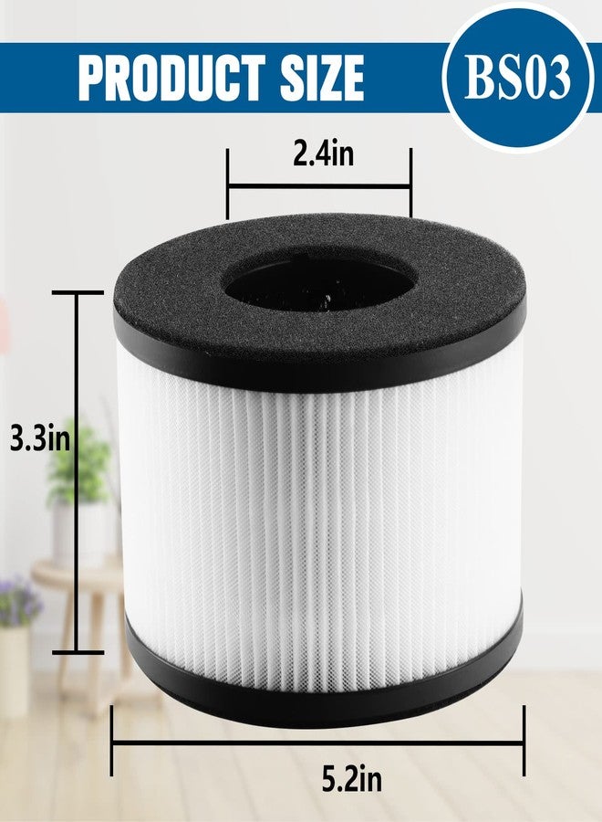 Improvedhand BS-03 HEPA Filter Replacement for PARTU Air Purifier Part U and Part X, Pack of 2 - Image 4