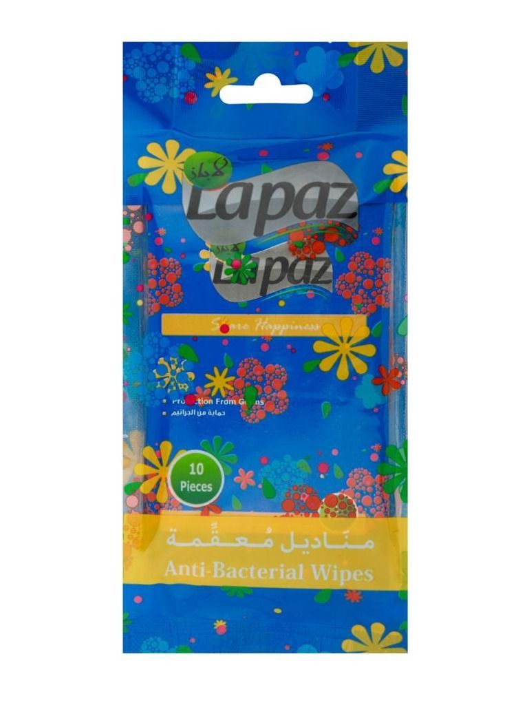 Lapaz Antibacterial wet wipes suitable for everyday use - Image 2