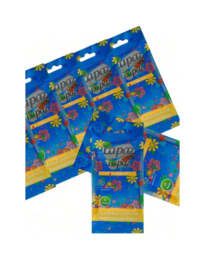 Lapaz Antibacterial wet wipes suitable for everyday use - Image 3