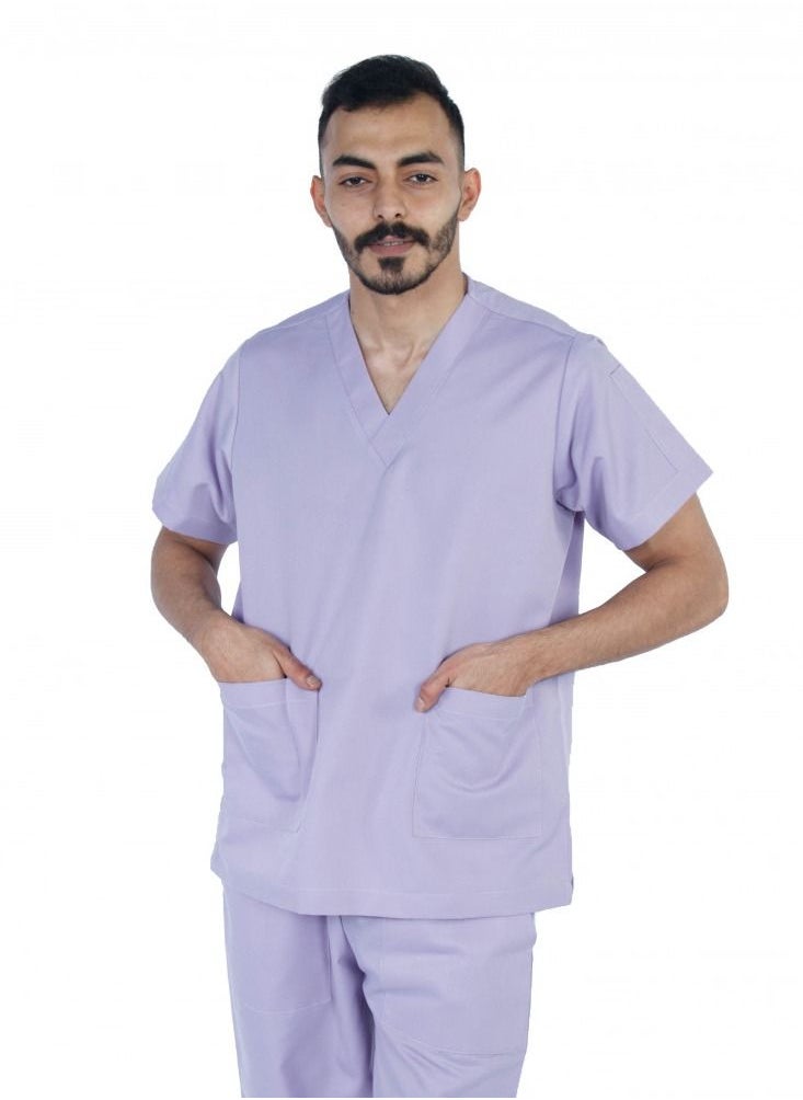 كنزي - طقم سكراب طبي موف فاتح من كنزي للجنسين 1 - Image 1