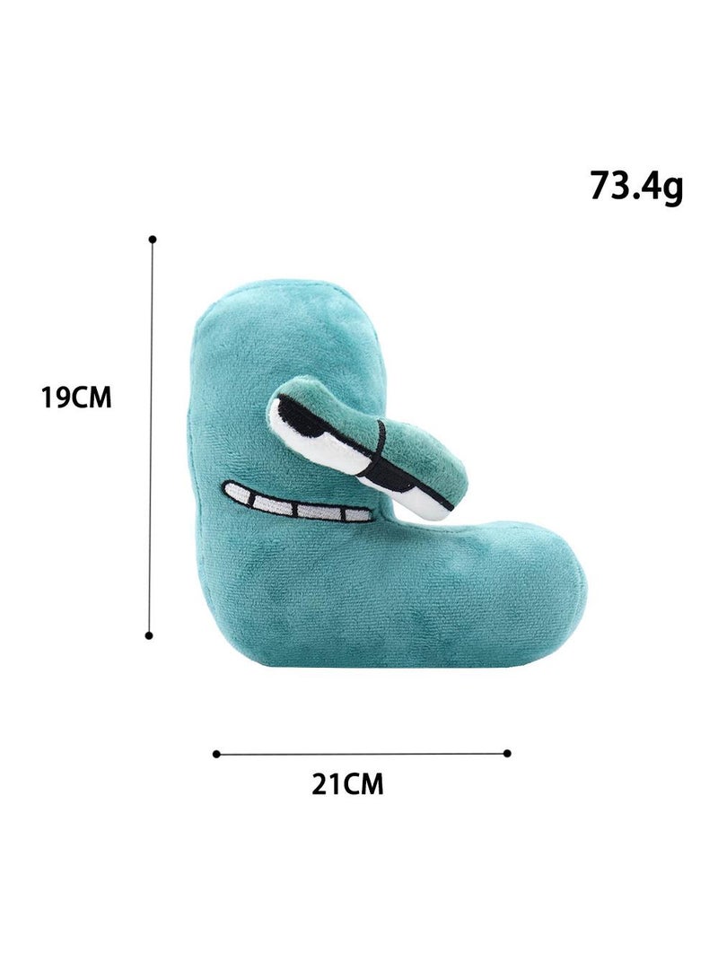 8PCS Alphabet Lore Plush,Soft Alphabet Lore Educational Letter Toy Stuffed Dolls,Alphabet Lore Plush Animal Toys for Kids,Birthday Gifts(I LOVE YOU) - Image 3