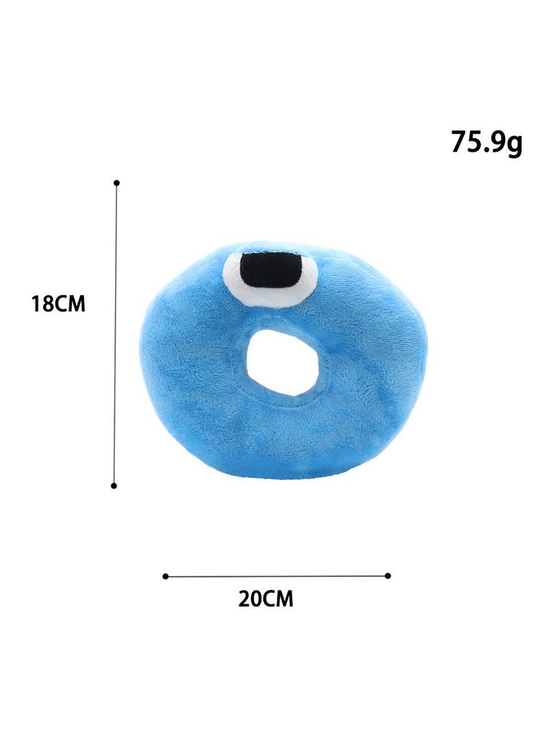 8PCS Alphabet Lore Plush,Soft Alphabet Lore Educational Letter Toy Stuffed Dolls,Alphabet Lore Plush Animal Toys for Kids,Birthday Gifts(I LOVE YOU) - Image 4