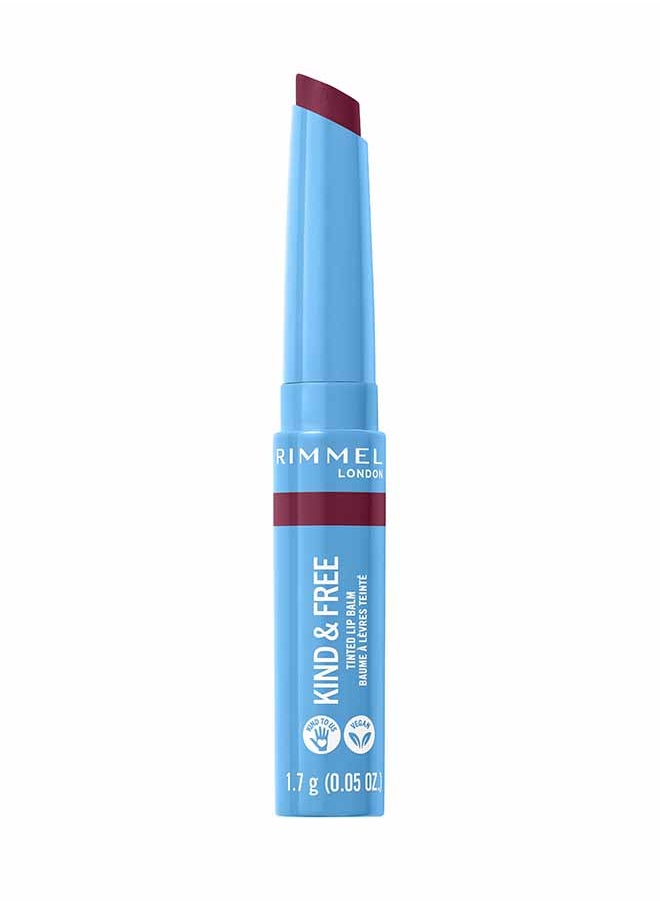 RIMMEL LONDON Kind And Free Lip Balm 006 – Berry Twist (Berry)  - Image 1