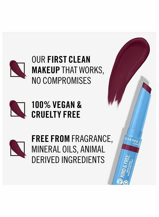 RIMMEL LONDON Kind And Free Lip Balm 006 – Berry Twist (Berry)  - Image 4