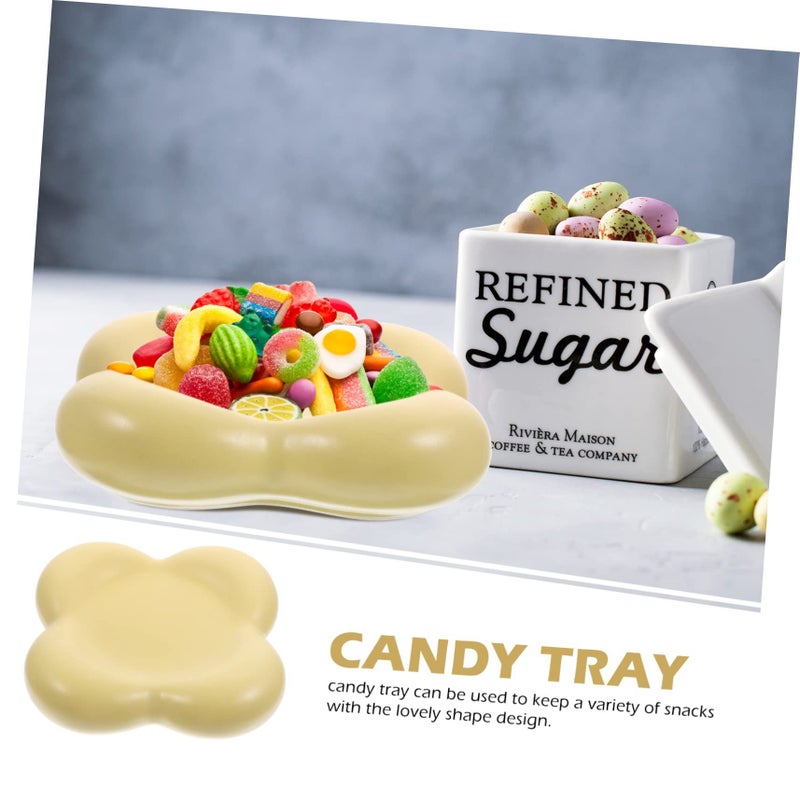 Wear Resistant Ceramic Snack Plate Tray For Dry Fruit Polished Teacup - Image 5