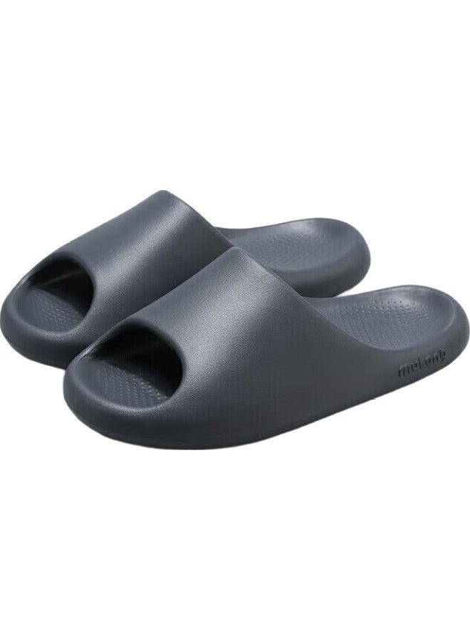 Shepherd Boy Mutong Children'S Slippers, Summer Sandals, Baby Home Shoes, Boys And Girls Parent-Child Bathroom Slippers, Graphite Gray, Size 260 - Image 2
