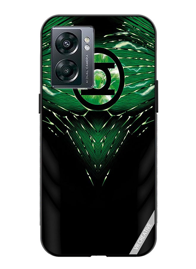 VR CREATIVE - Protective Case Cover For Oppo A57 5G Jack Kirby Green Lanterns Art Design Multicolour - Image 1