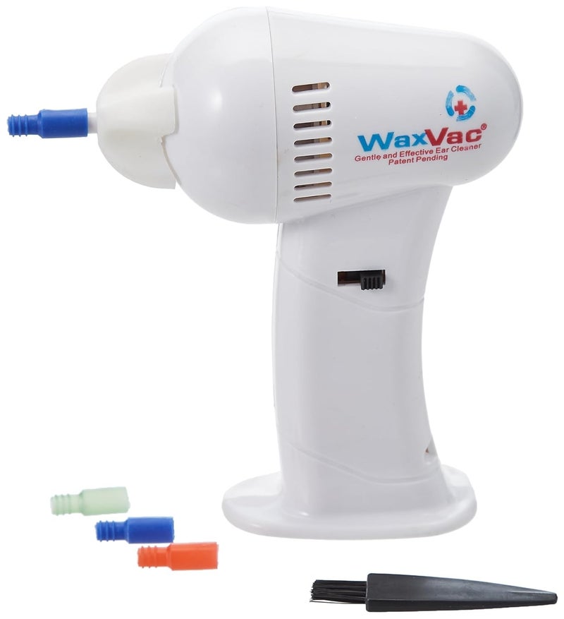Karohat Reusable Ear Cleaner with Soft Silicone Tips and LED Light Smart Visual Earwax Removal Tool for Adults and Kids Safe Cleaning with App Connectivity and Rechargeable Battery – White - Image 1
