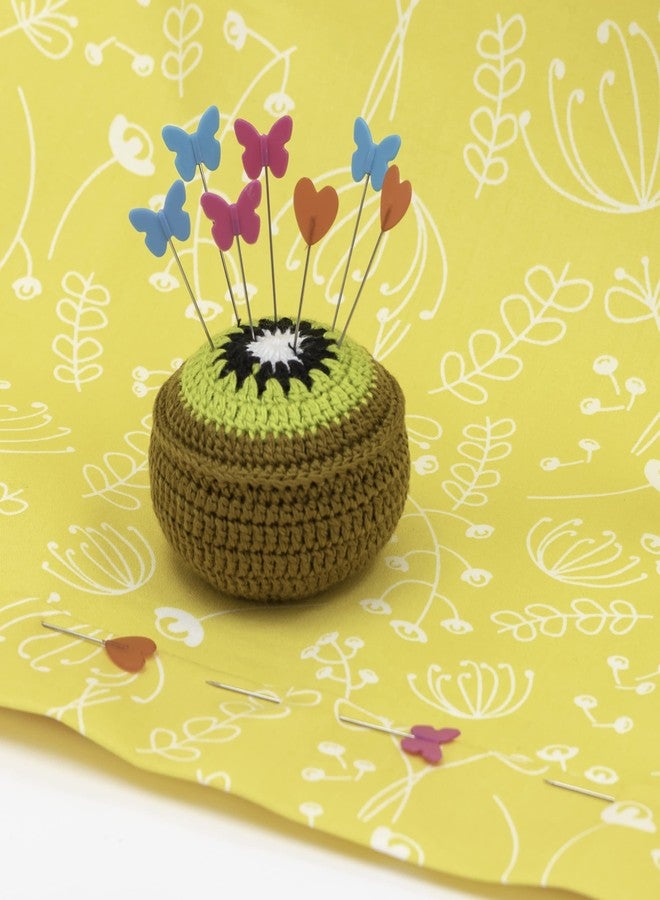 Prym Love Pin Cushion/Pattern Weight-Kiwi Pincushion, Green - Image 4
