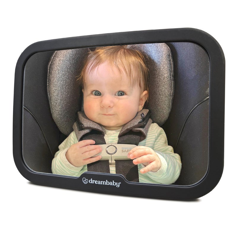 Dreambaby 360Â° Adjustable Rear Facing Baby Car Mirror - Wide Angle, Clear View Backseat Infant Mirror for Car - Image 1