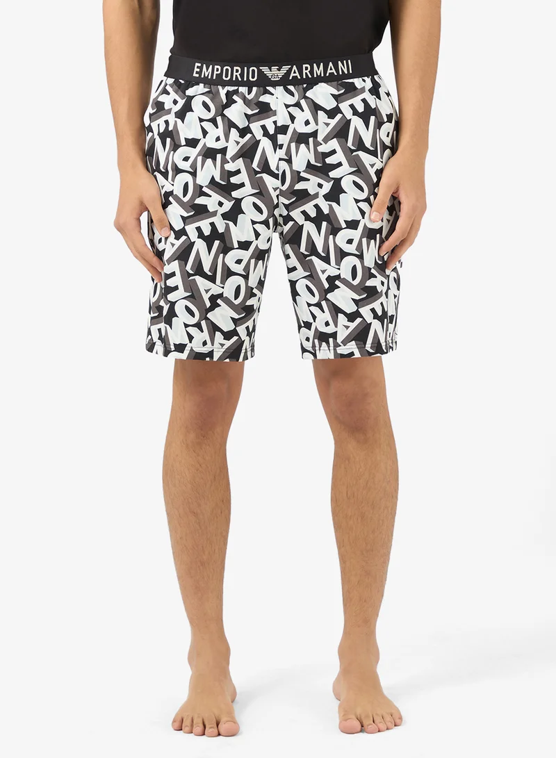 امبوريو ارماني بيجامة أساسية برباط