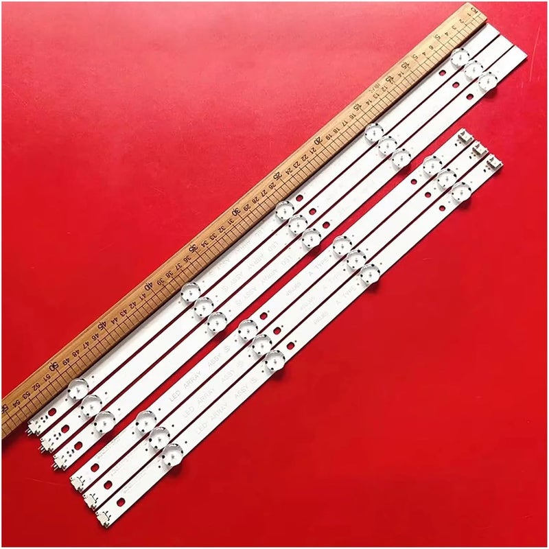 6pcs LED Backlight for TV 49UJ701V TV 17Y 49inch LED Array 49LJ61/UJ65 49LH61 49UJ65 A B 49UJ651V 49LJ614V 49UJ650 49UJ635 - Image 5
