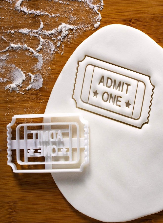 Bakerlogy Admit One Ticket cookie cutter, 1 piece - Bakerlogy - Image 2