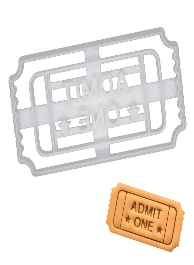 Bakerlogy Admit One Ticket cookie cutter, 1 piece - Bakerlogy - Image 1