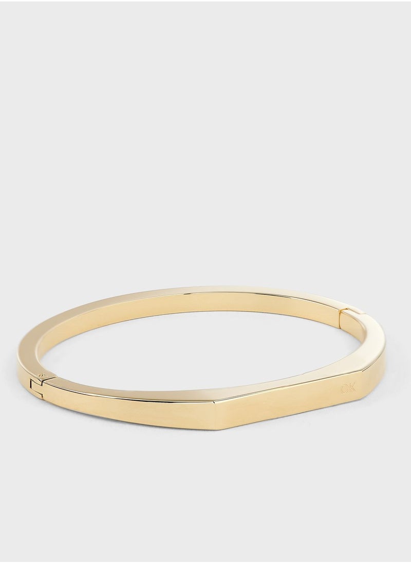 CALVIN KLEIN Faceted Bar Bangle  - Image 3